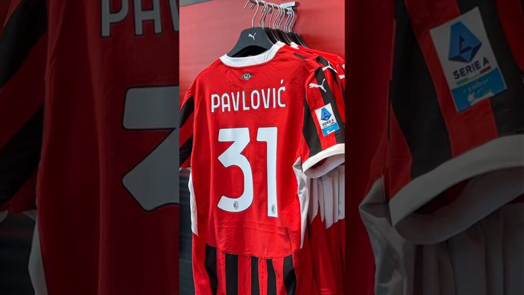🔄 Number 31 in the making! 👕 Unveiling the power of Pavlović | #shorts