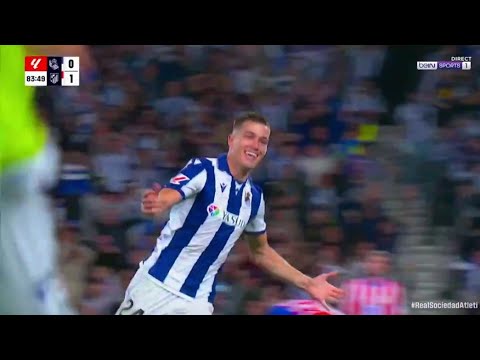 Luka Sucic Amazing Goal | Real Sociedad vs Atlético de Madrid (1-1) Highlights and All Goals  2024