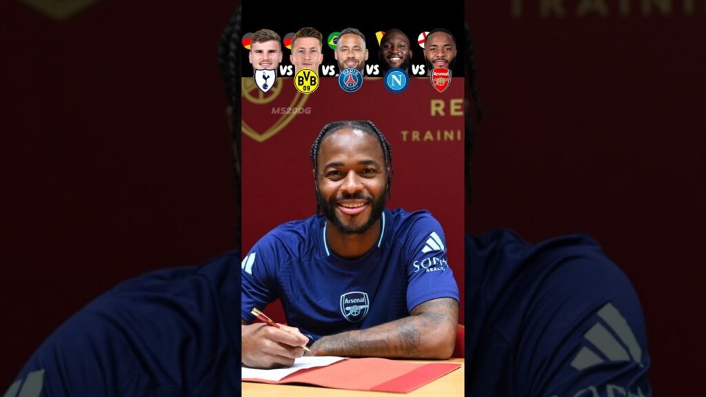 Werner VS Reus VS Neymar VS Lukaku VS Sterling 🥵🔁 Destroyed Future Clubs Challenge