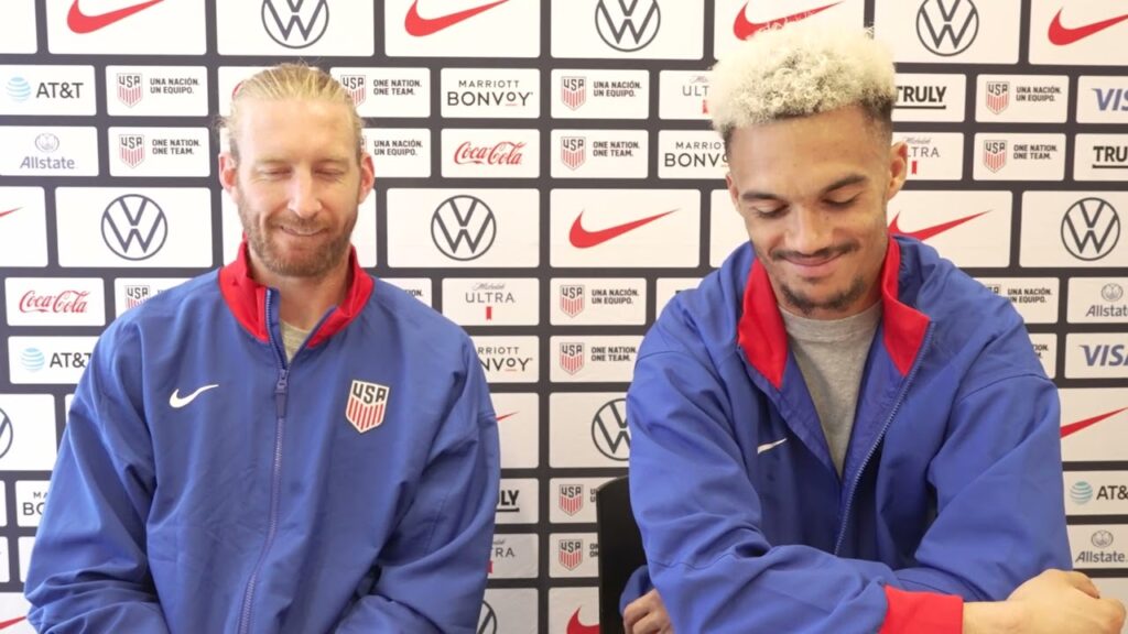 USMNT Tim Ream and Antonee Robinson speak ahead of the Team USA game vs Panama