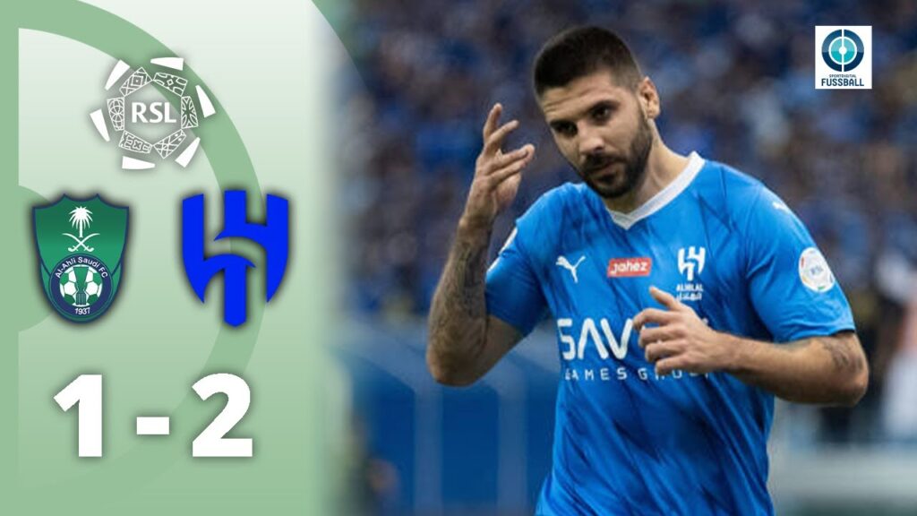 Immer wieder Mitrovic! Al-Hilal bleibt an der Spitze | Al-Ahli - Al-Hilal