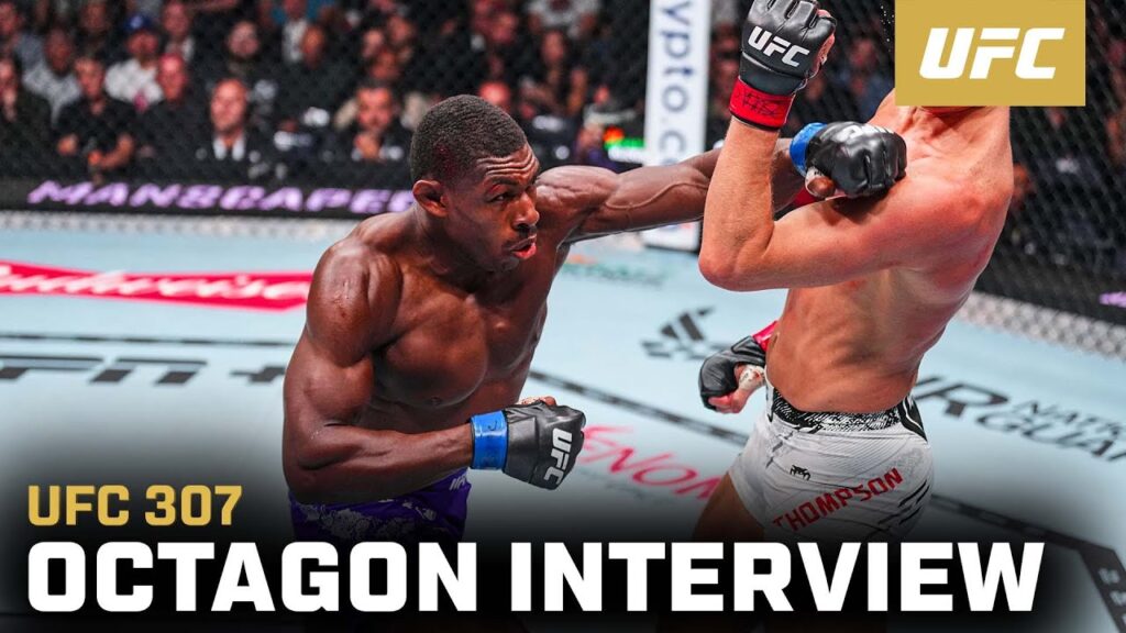 Joaquin Buckley Octagon Interview | UFC 307