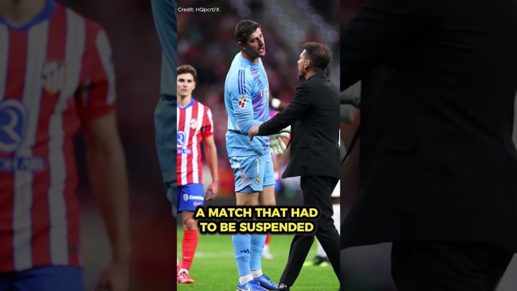 Real Madrid vs Atletico Madrid Reaction : Angel Correa Goal, Thibaut Courtois Attacked + more