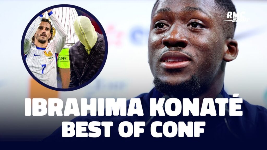 Griezmann, le capitanat, Israël-France... L'essentiel de la conf' d'Ibrahima Konaté