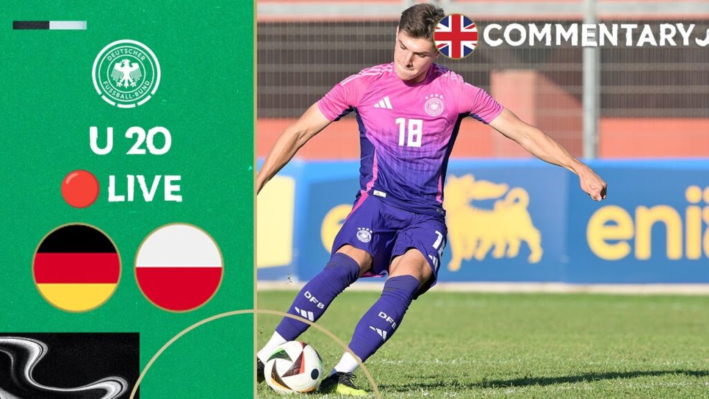 LIVE 🔴 Germany vs. Poland | Under-20 - International Match