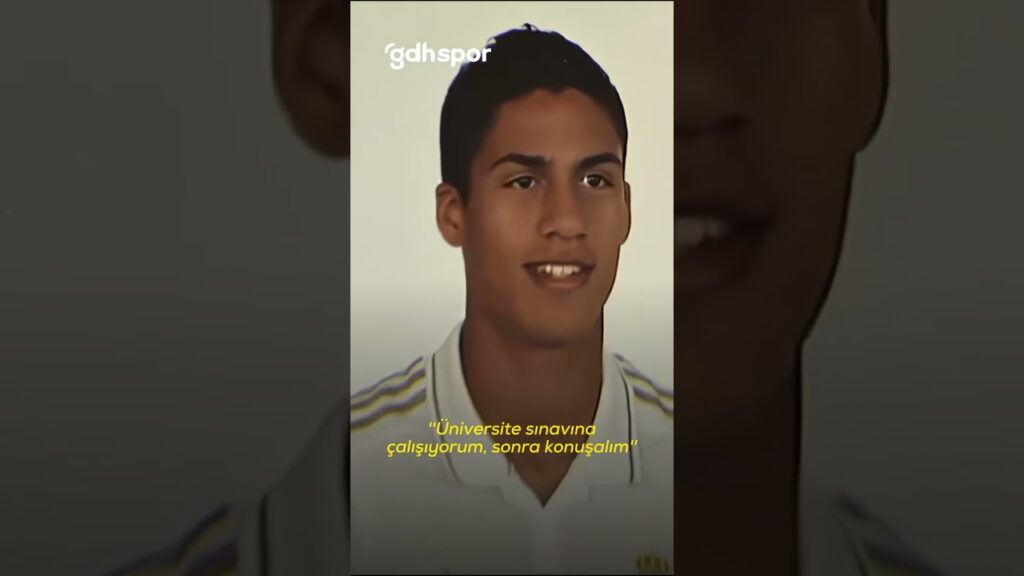 📵 Zidane'ın yüzüne telefon kapatan: Raphael Varane