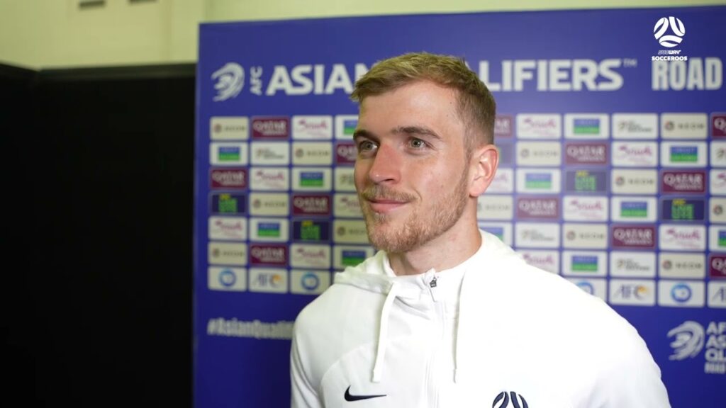 Riley McGree | Interview | Socceroos v China | 2026 FIFA World Cup AFC Qualifiers