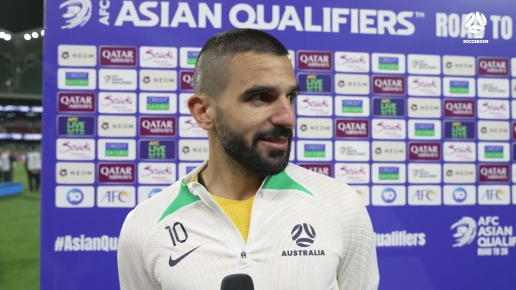 Aziz Behich | Interview | Socceroos v China | 2026 FIFA World Cup AFC Qualifiers