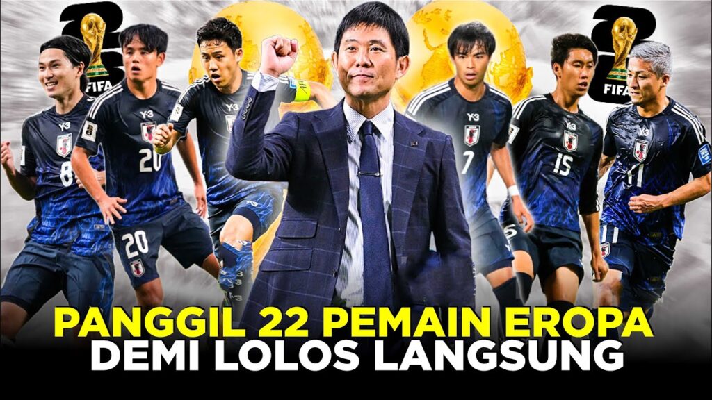 NGERINYA SKUAD TIMNAS JEPANG PAKAI 22 PEMAIN EROPA! PANTAS JADI YANG TERBAIK DI BENUA ASIA