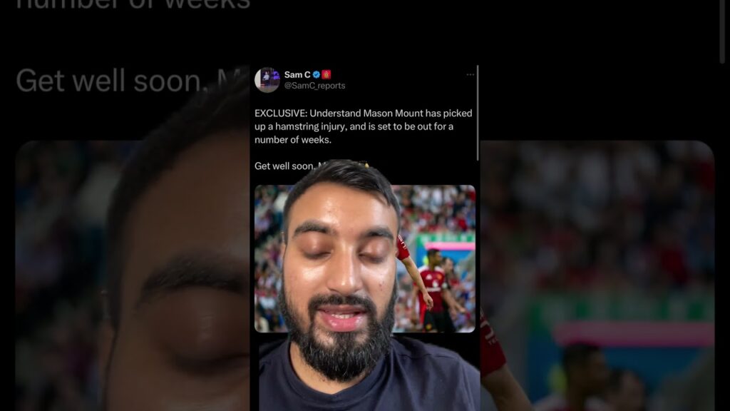 Mason Mount Injured AGAIN. #masonmount #mount #manchesterunited #manutd