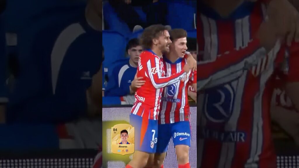 1 minute needed JULIÁN ÁLVAREZ to score 🕷️