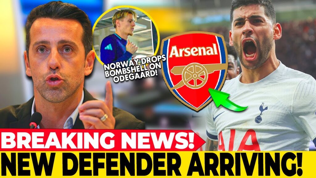 🔴URGENT! ARSENAL CONFIRMS NEW CRISTIAN ROMERO-STYLE DEFENDER! NORWAY DROPS BOMBSHELL ON ODEGAARD!😱