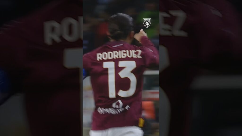 TOP GOAL OF THE SEASON🏆 Mancino imparabile di Rodriguez che si infila all’incrocio🚀 #seriea