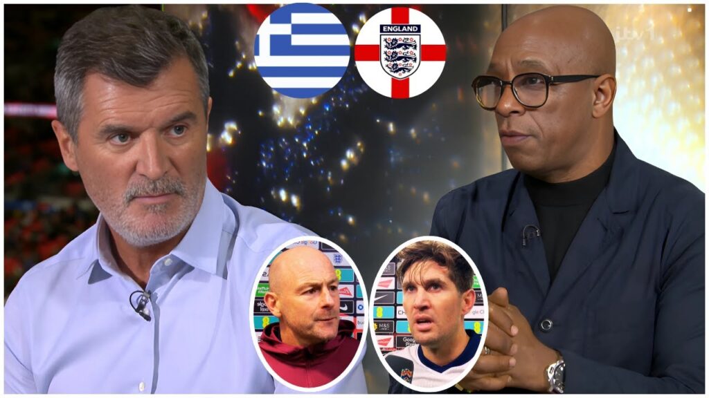 Greece vs England 2-1 John Stones interview Lee Carsley reaction analysis  Ian Wright and Roy Keane