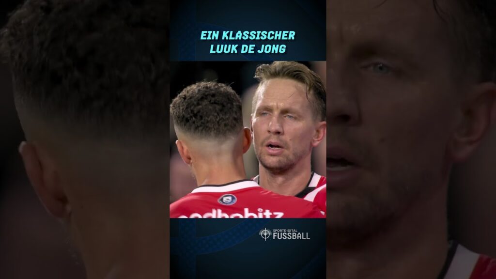 Die pure Erfahrung von Luuk de Jong #Sportdigital #Eredivisie #PSV #DeJong