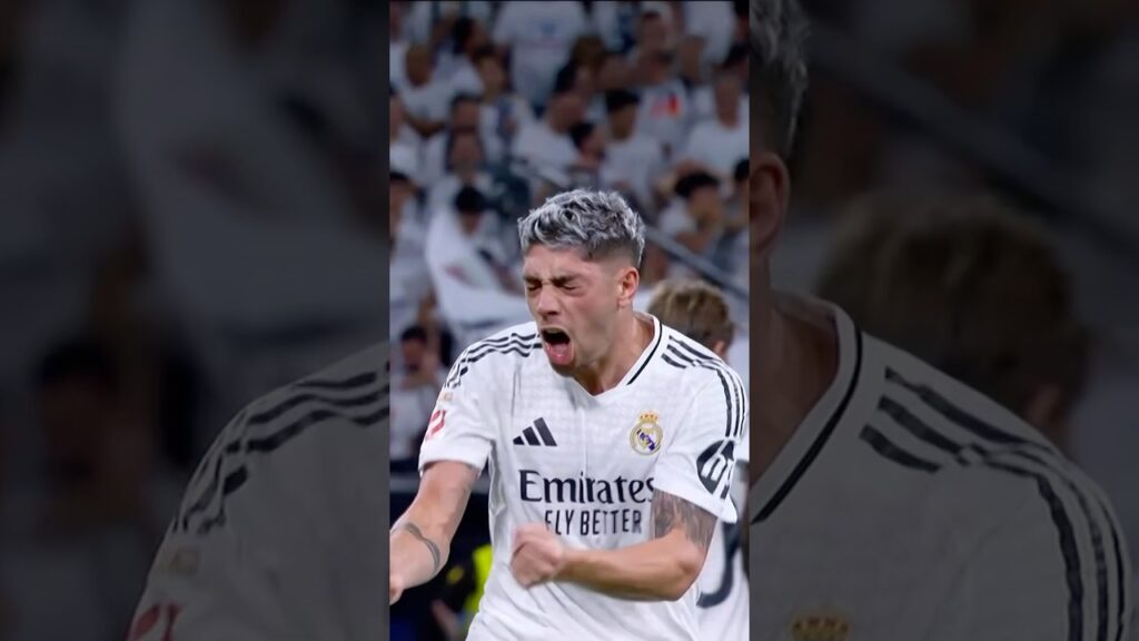 Real Madrid used the blackboard in Valverde’s goal 🚀