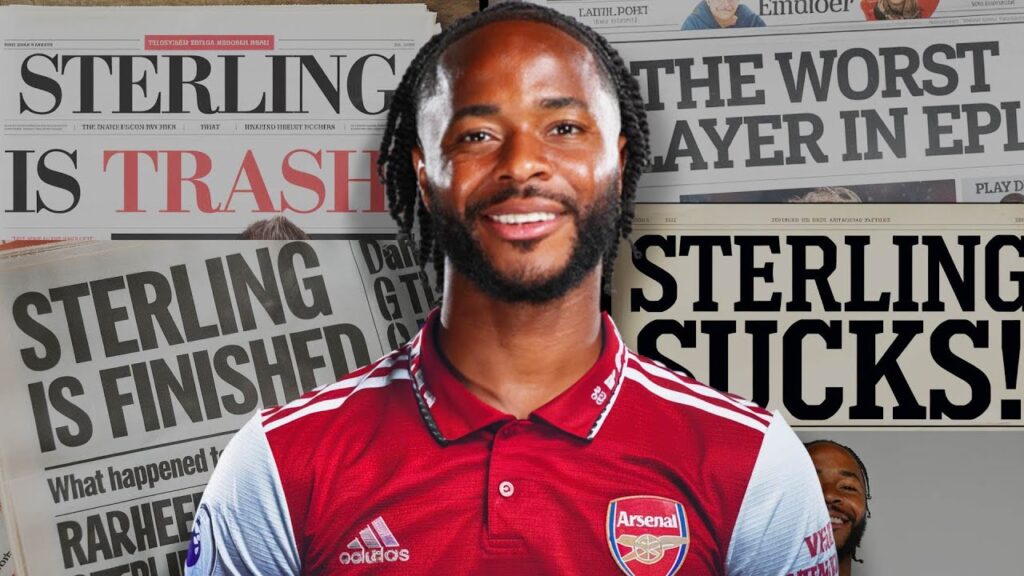 From Rejection to Arsenal: Sterling’s Story