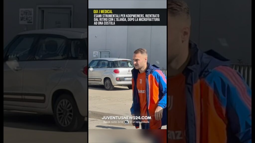 KOOPMEINERS RIENTRATO DALL’OLANDA PER ESAMI DOPO MICROFATTURA ALLA COSTOLA