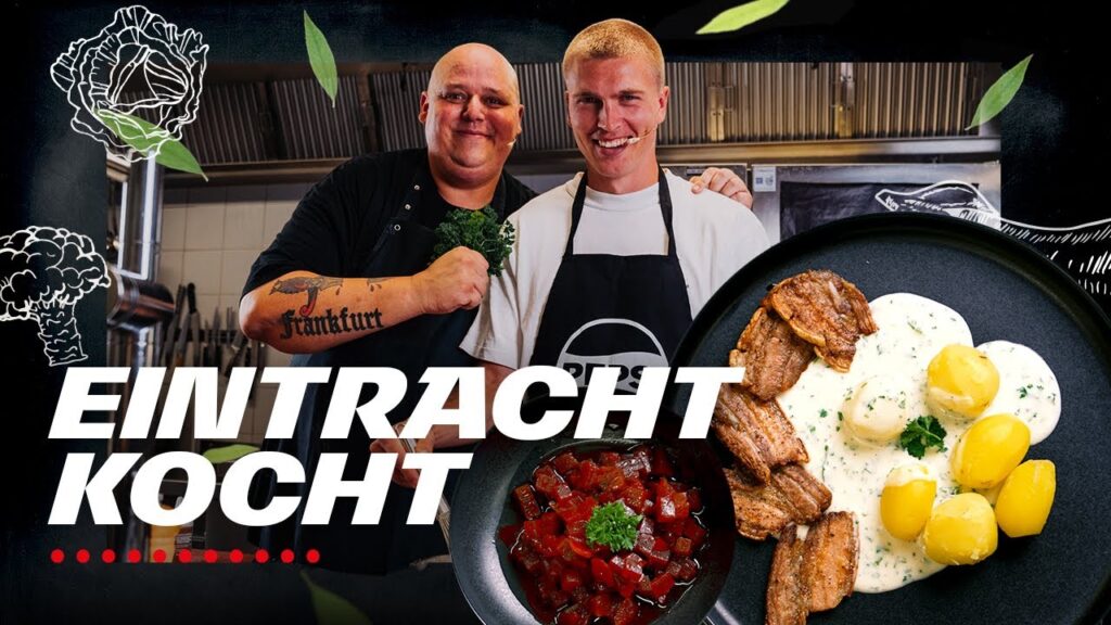 Eintracht kocht… mit Rasmus Kristensen & ‪@BerndZehner I Stegt Flaesk I Präsentiert von Pepsi
