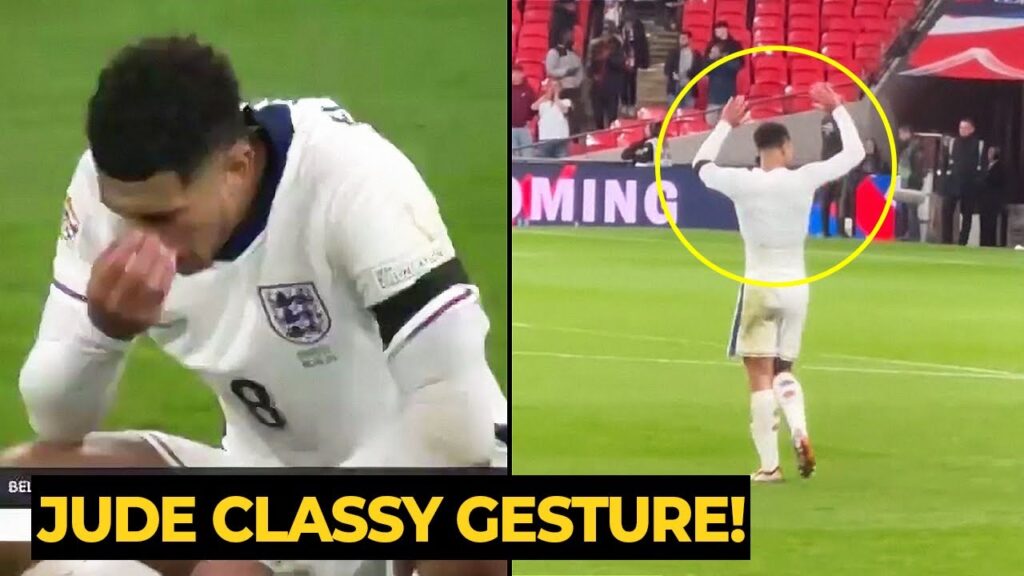 Jude Bellingham was crying and apologizing to fans after England's defeat against Greece