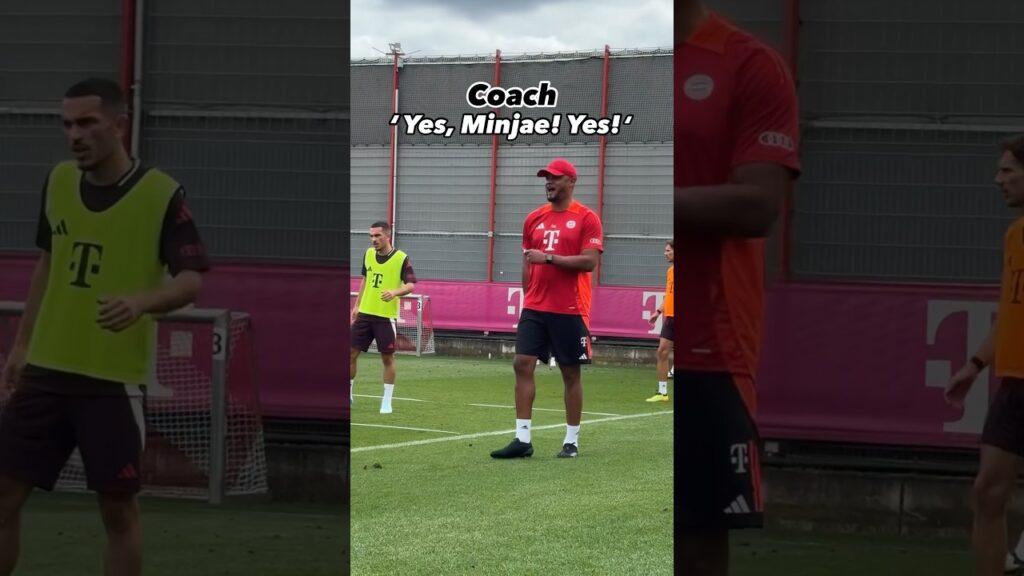 Deserved praise from the coach, Minjae 💪