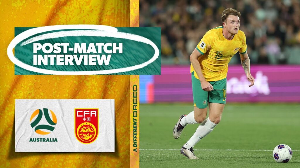 Harry Souttar | Post-Match Interview | Australia v China PR | 2026 FIFA World Cup AFC Qualifiers