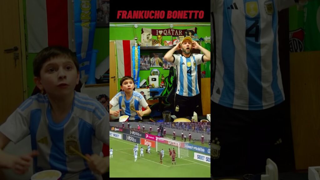 Tremenda atajada de Rulli !!!! #rulli #reaccion #reacciones #frankucho #argentina #venezuela