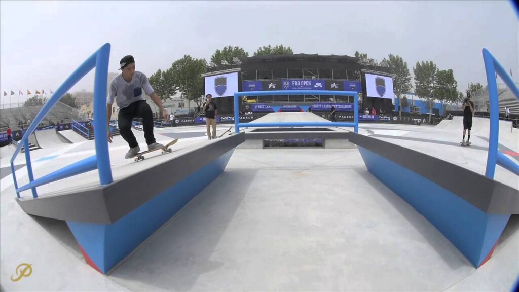 Paul Rodriguez, Carlos Ribeiro and Nick Tucker | Street League Barcelona