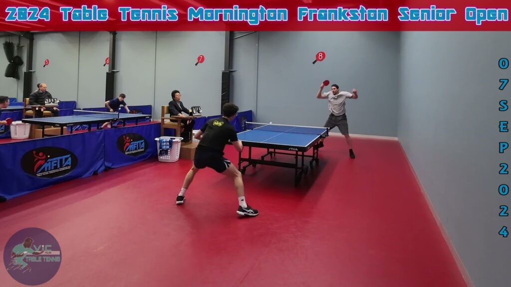 Yousef (1939) vs Michael (1750) 🏓 Match 🏓 2024 Table Tennis Mornington Frankston Senior Open