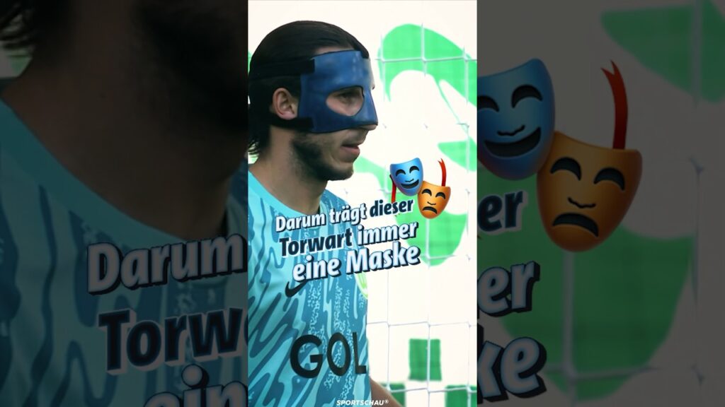 Darum trägt Wolfsburgs Keeper Maske | Sportschau Fußball