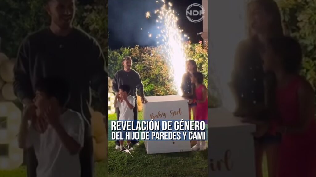 La revelación de género del hijo de Leandro Paredes y Cami Galante 😍
