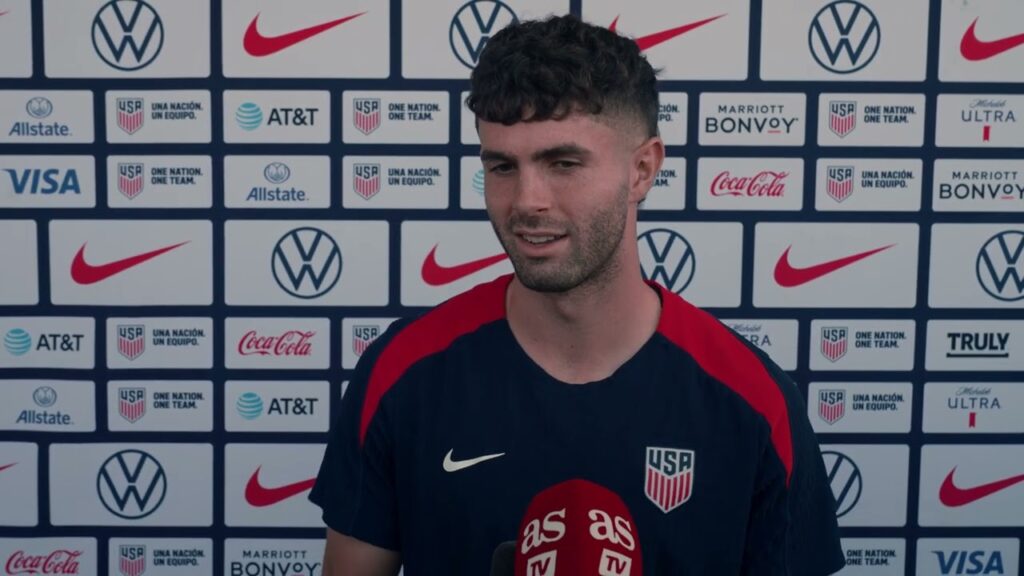 Christian Pulisic Pre-Match Mixed Zone | October 11, 2024