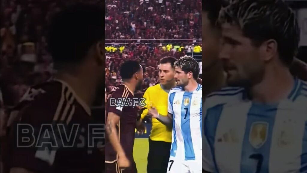 QUE PASO CON RODRIGO DE PAUL️‼️😱 #depaul #argentina #venezuela #Futbol