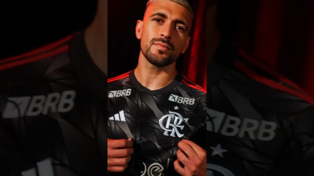 ESSA É A NOVA CAMISA 3 DO FLAMENGO para 2024! #flamengo #mengão #arrascaeta #alcaraz #crf #shorts