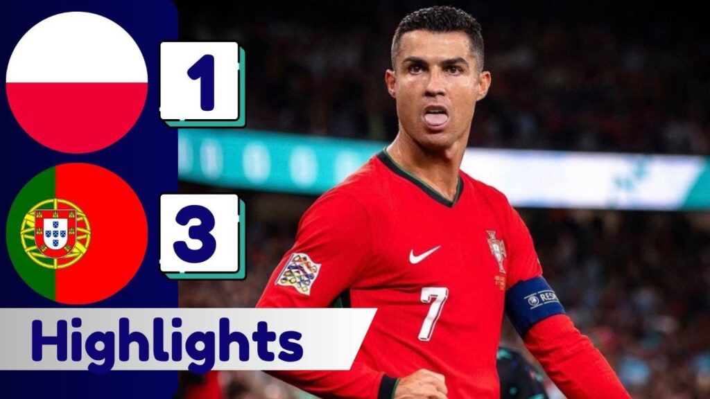 Portugal vs Poland3-1  Highlights | UEFA Nations League 2024