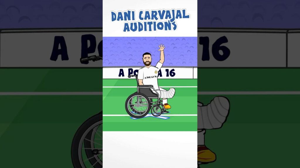 CARVAJAL AUDITIONS! #football #realmadrid #shorts