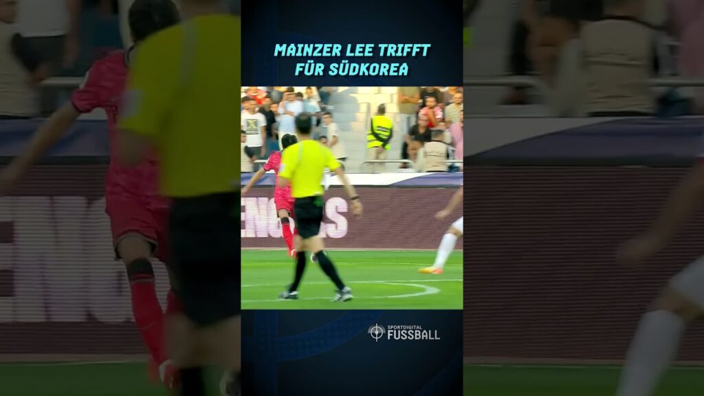 Jae-sung Lee eröffnet für Südkorea 🇰🇷🇰🇷 #Sportdigital #AFC #Südkorea