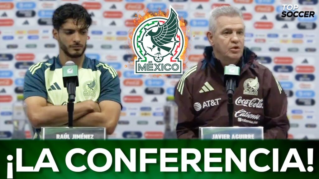 🚨JAVIER AGUIRRE Y RAÚL JIMÉNEZ EN CONFERENCIA DE PRENSA SELECCIÓN MEXICANA PREVIO VS VALENCIA