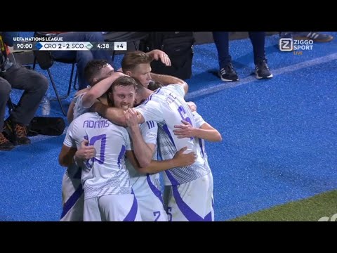 Kristijan Jakic Disallowed Goal | Croatia vs Scotland 2-1 UEFA National League -Highlights 2024/25