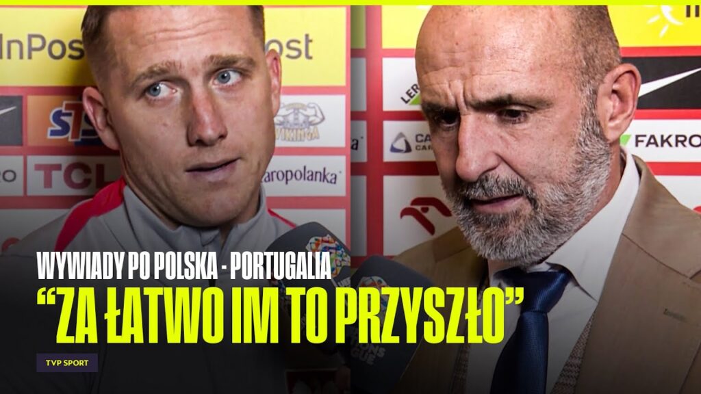 PROBIERZ, ZIELIŃSKI, ŚWIDERSKI I DAWIDOWICZ PO POLSKA - PORTUGALIA W LIDZE NARODÓW | WYWIADY