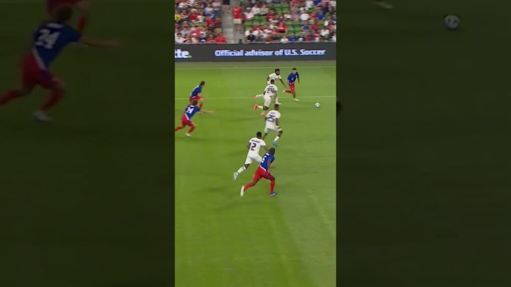 Yunus Musah scores his first international goal and the USMNT's first under Pochettino 😤