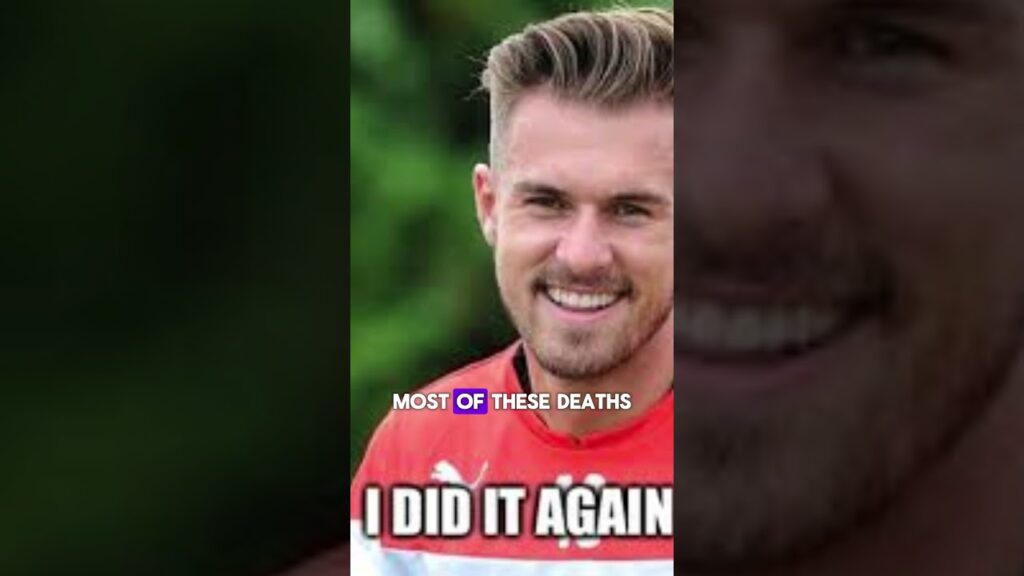 Aaron Ramsey Curse - When a Footballer's Goals Foretell Celebrity Deaths  #football #aaronramsey