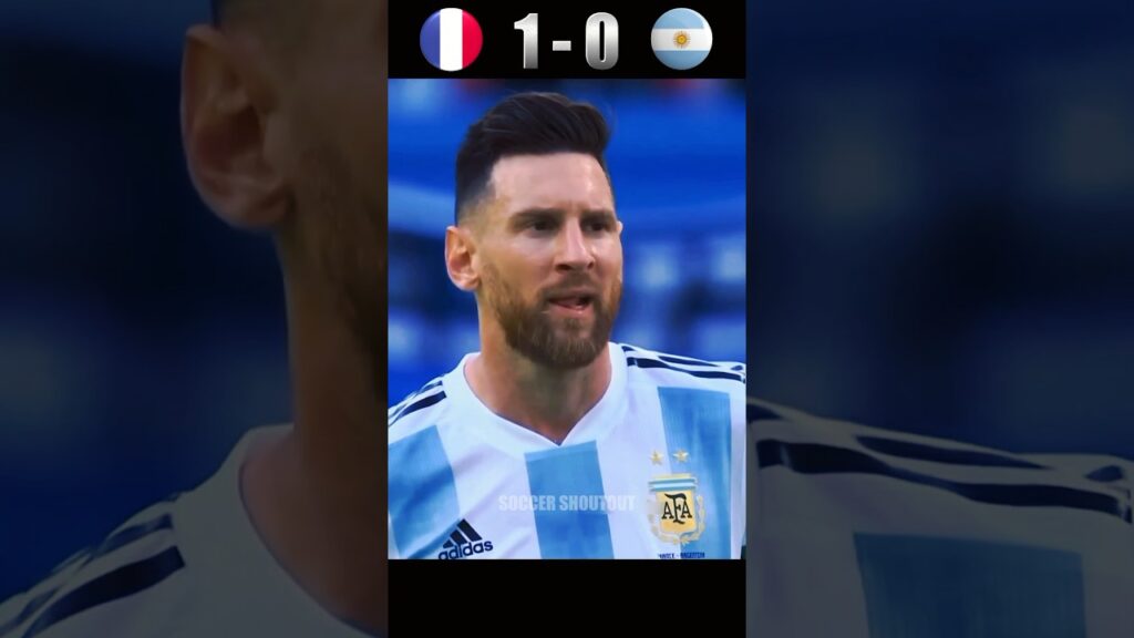 France vs Argentina 2018 FIFA World Cup Highlights #shorts #football #messi