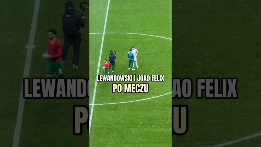 LEWANDOWSKI I JOAO FELIX PO POLSKA - PORTUGALIA 🗣️ #shorts