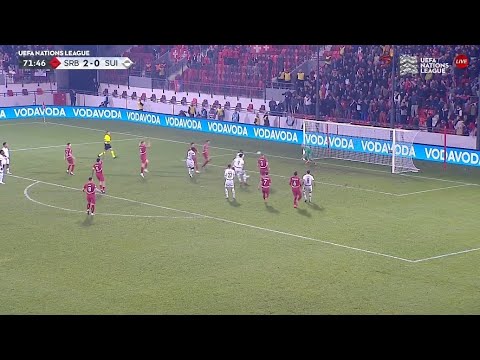 Predrag Rajkovic Penalty Save | Serbia vs Switzerla(2-0) Highlights - UEFA National League 2024