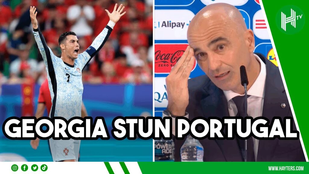 Ronaldo & Portugal STUNNED by Georgia at Euro 2024