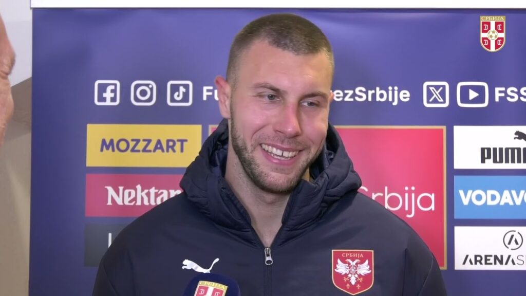 Strahinja Pavlović | Srbija - Švajcarska 2:0 | Liga nacija | Leskovac, 12. 10. 2024.