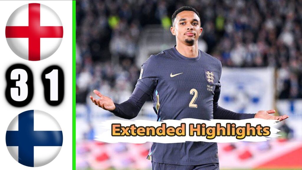 Finland vs England 1-3 || Highlights & All Goals || UEFA Nations League 2024