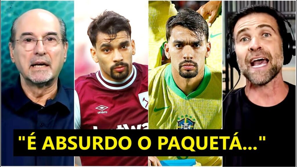 "Eles TÊM QUE TER VERGONHA NA CARA! É UM ABSURDO o Paquetá..." OLHA esse DESABAFO sobre a Seleção!
