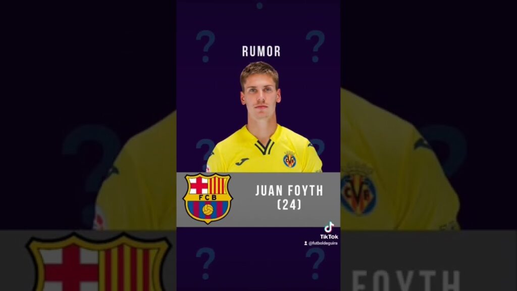Varios medios afirman que el representante de Juan Foyth 🇦🇷 está en Barcelona negociando su traspaso